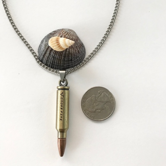 Rustic Bullet Pendant - Picture 2 of 3